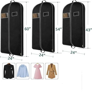 Bolsa antipolvo colgante para ropa con logotipo personalizado, funda protectora para ropa del hogar, bolsa antipolvo no tejida para trajes, funda para prendas. - Product Image 2