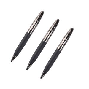 Promotional Premium VIP OEM <b>Roller</b> Leather Pen With Personalized Luxury Engraving Heavy <b>Metal</b> Barrel Body Twist Ballpoint Ball - Product Image 2