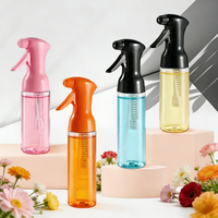 Pulvérisateur à fine brume pour salon de beauté, en plastique PET, atomiseur haute tension pour le corps, pulvérisation continue, emballage cosmétique