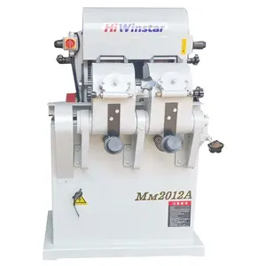 MM2012A high efficient automatic broom handle wood round rod stick sanding machine