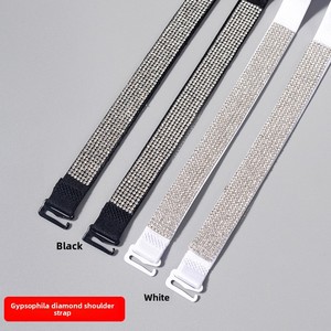 Vs phong cách mới 3D kính thạch nóng đồ lót chống trượt ban nhạc đàn hồi có thể tháo rời dây đeo áo ngực với dây đeo vai - Product Image 2