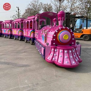 Parque <span class=keywords><strong>de</strong></span> atracciones Paseos turísticos Paseo para niños Mini centro comercial <span class=keywords><strong>Tren</strong></span> eléctrico sin rieles - Product Image 5