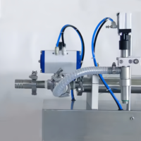 Remplisseur de piston volumétrique peinture à l'huile comestible shampooing graisse pommade crème pâte bouteille machine de remplissage