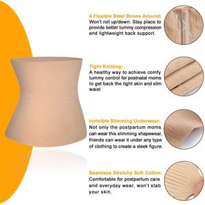 <span class=keywords><strong>Ceinture</strong></span> de soutien post-partum pour femme, Corset d'entraînement et de récupération, vêtement modelant <span class=keywords><strong>après</strong></span> <span class=keywords><strong>grossesse</strong></span>, meilleure vente 2020 - Product Image 2