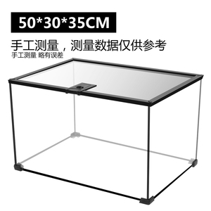 Nomoy Pet Hot Sale Small 50cm Glass Rainforest tank for Chameleon <strong>Reptile</strong> Snake Lizards <strong>Display</strong> <strong>Cage</strong> Plant Terrarium YL-07 - Product Image 6