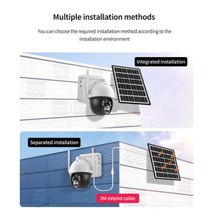 Eseecloud PTZ Überwachungskamera drahtlos <span class=keywords><strong>Motion</strong></span> Network wiederaufladbare Batterie PIR Solar kabellose Sim-Karte 4G LTE PTZ Kamara - Product Image 3