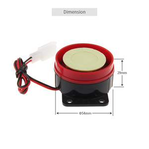 نظام إنذار للدراجات النارية مع مستشعر ميكروويف وتشغيل المحرك عن بعد - Product Image 6