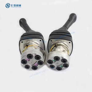 อะไหล่รถขุด SK200 ชุดควบคุมห้องคนขับ วาล์วควบคุมแบบจอยสติ๊ก รีโมทคอนโทรล SK200-3 SK200LC-3 วาล์วไฮดรอลิกสำหรับรถขุด วาล์ว PPC - Product Image 3