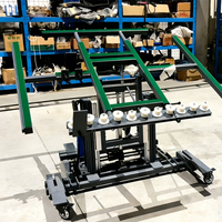 Station de travail ergonomique pour câblage, table d'assemblage de panneaux de commande réglable en hauteur, banc de câblage pour armoire électrique, mobile