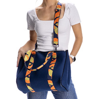 Sac fourre-tout en néoprène perforé personnalisé de haute qualité pour femmes avec petite pochette, idéal pour l'été et la plage – Vente en gros