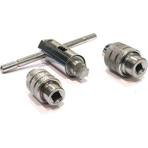 Clé à main assortie à cliquet avec têtes interchangeables de 1/8 à 1/4 pouce, M3 à M6, en acier chromé - Product Image 3