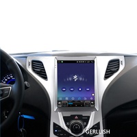 Écran Tesla Android voiture pour lecteur DVD GPS intégré pour Hyundai AZERA Grandeur 2011-2014 Radio stéréo GPS Navigation multimédia