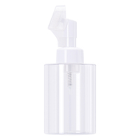 Botol Busa Sepatu Silinder Transparan Kosong 300/500/1000/1200ml Plastik PET Keras Putih Pembersih Sepatu untuk Sepatu Olahraga