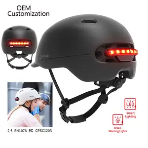 Smart App casco da bicicletta Led funzione spia pendolarismo uso quotidiano E-bike City Sh50u casco di sicurezza intelligente