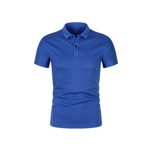 100% poliéster hombres Golf para Polo camiseta alta calidad sublimación personalizada algodón en blanco para Polo tejido de punto - Product Image 3
