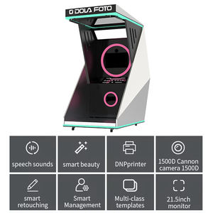 포토 부스 AI 맞춤화 포토부스 프린터 카메라 및 소프트웨어 셀피 부스 사진 인화 포토 부스 - Product Image 2