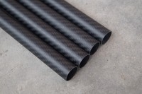 Direct Factory Custom 3K Twill Matte Carbon Fiber Buis Lichtgewicht voor Fruitpluk Telescopische Paal Tuingereedschap Onderdelen