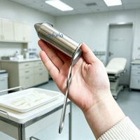 Accessoire pour hémorroïdes internes et externes, anoscope, fissure, fistule, acier inoxydable de qualité médicale, argenté