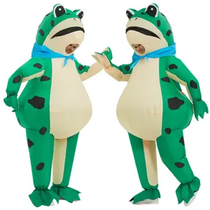 Hot Selling Inflatable Frog Costume For Halloween For Festive Fun Carnival Party Dress Cosplay