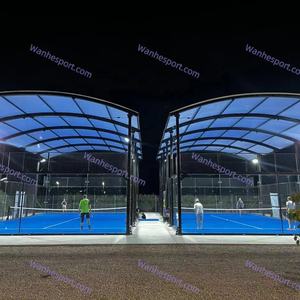 Wanhe 100% poteaux galvanisés à chaud 15 ans sans rouille garanti court de tennis de <span class=keywords><strong>padel</strong></span> <span class=keywords><strong>couvert</strong></span> - Product Image 1