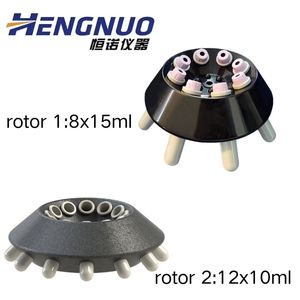 Motor DC Sem Escovas Heng Nuo Instrument Mini Centrífuga de Laboratório de Baixa Velocidade 2-4B 12x10ml 8x15ml Preço de Fábrica - Product Image 6