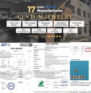 Clásico Plata de Ley 925 18K chapado en oro regalo Lucky Clover <span class=keywords><strong>Gemstone</strong></span> Cubic Zircon Eternity Band Ring para mujer joyería - Product Image 5