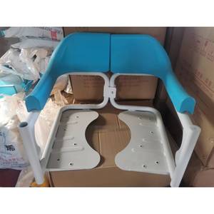 Silla de Movilidad Easy Deli con Respaldo de ABS Azul y Asiento de Acero para el Cuidado de Personas Mayores en el Hogar - Product Image 1