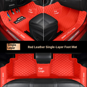 2025 Nouvelle arrivée de pièces automobiles | Tapis de sol de <span class=keywords><strong>voiture</strong></span> en cuir de luxe personnalisés | Design d'entreprise | Options de marque | Vente en gros d'usine - Product Image 2