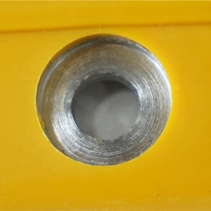 ECO3000 ECOC KM3719606 3711044 Plaque de peignes en plastique jaune recouverte d'aluminium pour escalier roulant CTR 198*180*99mm 22 dents Pièces de rechange pour escalier roulant - Product Image 6