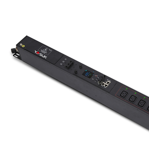 230V 32A Single phase <span class=keywords><strong>GC</strong></span> thông minh Meter với 24 Đức ổ cắm 3m cáp dưới PDU đầu vào phân phối điện thiết bị - Product Image 4