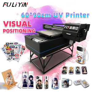 Nuova <span class=keywords><strong>Stampante</strong></span> UV Flatbed FULIYIN 6090 con Testina I3200 Compatibile <span class=keywords><strong>Epson</strong></span>, <span class=keywords><strong>Inchiostro</strong></span> UV Automatico, Garanzia 2 Anni, Facile da Usare, per Pellicole in PVC - Product Image 2