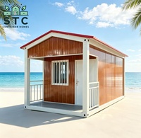 Prêt à expédier - Maisonnette moderne en forme de A - Pod de glamping de luxe - Cabane préfabriquée - Villa modulaire en conteneur - STC