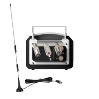 Récepteur Home Cinéma Stéréo avec Antenne FM à Polarisation Verticale, Impédance 75 Ohms pour Utilisation Intérieure