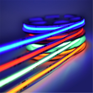 Màu sắc màu đỏ vàng màu xanh lá cây màu xanh màu hồng cam 8mm COB LED Strip DC12V/24V nổi bật bầu không khí trang trí linh hoạt COB LED Strip - Product Image 6