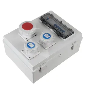 China Supplier IP65 Outdoor use Portable Socket Distribution / Power socket box with CE ROHS listed