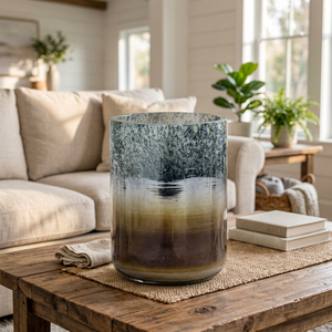 Pot à bougie en verre décoratif et écologique, lanterne ronde, vase globe pour la décoration de la maison, Noël, mariage, fête - Product Image 3