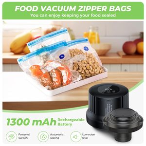 2025 New 3-in-1 Handheld Electric Vacuum Sealer with USB/<b>Battery</b> Power Multifunctional Plastic Mason Jar Vacuum Sealer - Product Image 6