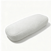 Oreiller en mousse à mémoire de forme déchiquetée réglable, oreiller personnalisé en bambou pour chambre à coucher, doux et confortable
