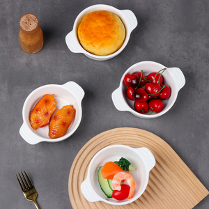 Ensemble de 4 ramequins de 8 oz, bols à soufflé, bols à crème brûlée en céramique pour pudding, yaourt, crème glacée - Product Image 5