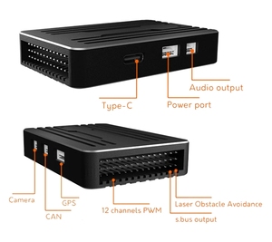 Skydroid H12 PRO 1080P 4G 전기 제어 시스템 원격 제어 UAV 분무기 디지털 이미지 회피와 짐벌 드론 - Product Image 4