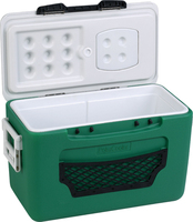 Glacière isotherme polyvalente moderne 26L en PP/PE pour 33 canettes – Garde les aliments et les boissons au frais pour les marchés en plein air et les pique-niques