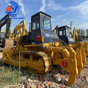 รถดันดินตีนตะขาบ Shantui Sd22 เครื่องยนต์ Weichai 90 แรงม้า ความจุดันดิน 4.5 ลูกบาศก์เมตร เครื่องจักรก่อสร้างมือสอง - Product Image 1