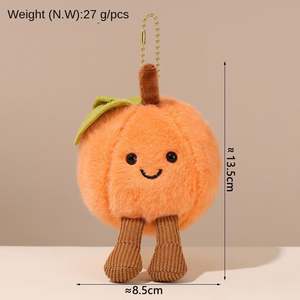 Porte-clés et jouets décoratifs mignons en forme de gâteau aux fruits britannique pour décoration sur le thème de la nourriture - Product Image 6