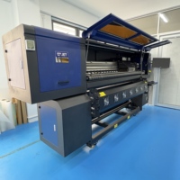 Alta velocidad 1,9 m 2 4 I3200 Cabezal de impresión Impresora de inyección de tinta industrial Plotter Máquina de sublimación Impresora de sublimación textil de 24 pulgadas