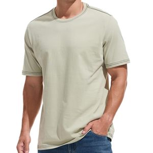 Camiseta de algodón pesado anticontracción, etiqueta personalizada al por mayor, varias impresiones, transferencia por sublimación, pantalla de seda, pantalla a base de agua, nuevo - Product Image 1