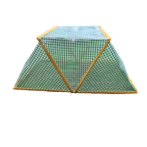 Couverture pliable pour plantes de jardin, protection contre <span class=keywords><strong>le</strong></span> gel pour lit de culture surélevé, mini-serre avec 8 piquets de fixation au sol - Product Image 1