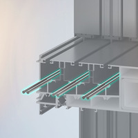 Ventanas Corredizas de Aluminio de Alta Calidad, Modernas, con Doble Acristalamiento y Malla de Acero Inoxidable, para Apartamentos, Escuelas y Dormitorios