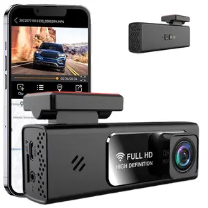 Mini caméra de tableau de bord cachée 1080P HD enregistreur vidéo discret et DVR de voiture prise en charge WIFI connexion APP 24H surveillance du stationnement Dashcam