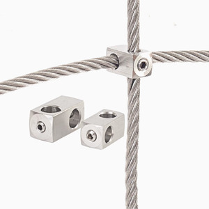 Connettori a Morsetto per Fune Metallica in Acciaio Inossidabile, Prodotti Hardware - Product Image 5