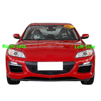 Untuk Mazda RX-8 RX8 2008 2009 2010 Cangkang Lensa Lampu Depan Penutup Lampu Depan Pengganti Kap Lampu Asli Plexiglass Transparan